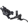 Shimano XT DISC Brake Set HR 1700mm M-8120JRRXSX170 Post Mount 4 Kolben  Schwarz 1700 mm