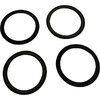 Fulcrum Dichtung R0-025, 4pcs  Schwarz