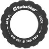 SwissStop CL Lockring Road Alu/2.15mm bis 160mm/schwarz  Schwarz