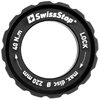 SwissStop CL Lockring MTB Alu/3.74mm bis 220mm/schwarz  Schwarz