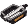 VP Pedal Alu, Trekking mit Reflektor, VP-617, 111 x 80 mm  Schwarz