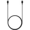 Samsung Ladekabel USB-C zu USB-C  3A 1.8m Schwarz  Schwarz