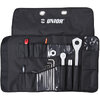 Unior Werkzeugrolltasche Pro Tool Wrap Set 20-Teilig  Rot, Orange, Schwarz, Silber