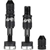 Ethirteen Tubelessventil Schrader Quickfill Gen2 Aluminium 2 Stk. 16-24mm, Schwarz  Black 16-24 mm