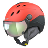 CP Ski CORAO+ Helmet red soft touch/black soft touch / Visor Nr.20 L