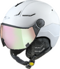 CP Ski Women COYA+ Helmet snowwhite soft touch / Visor Nr.20 M