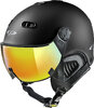 CP Ski CARACHILLO Helmet black soft touch / Visor Nr.27 L