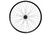 Laufrad vorne 28  622x19 HBQB400AAL 100mm 6-Loch QR schwarz 