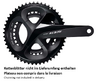 Shimano Kettenradgarnitur 105 FC-R7000 175 mm ohne Kettenblatt schwarz 