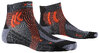 X-SOCKS Men Run Retina 4.0 stone grey melange/x-orange 39-41