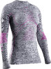 X-BIONIC Women Energy Accumulator 4.0 Melange Shirt LG SL grey melange/pink XL