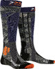 X-SOCKS Ski Rider 4.0 stone grey/melange blue 39-41