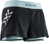 X-BIONIC Women Twyce Race 2in1 Shorts clearwater/black XS