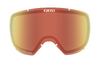 Giro Semi/Dylan Lens one size amber scarlet